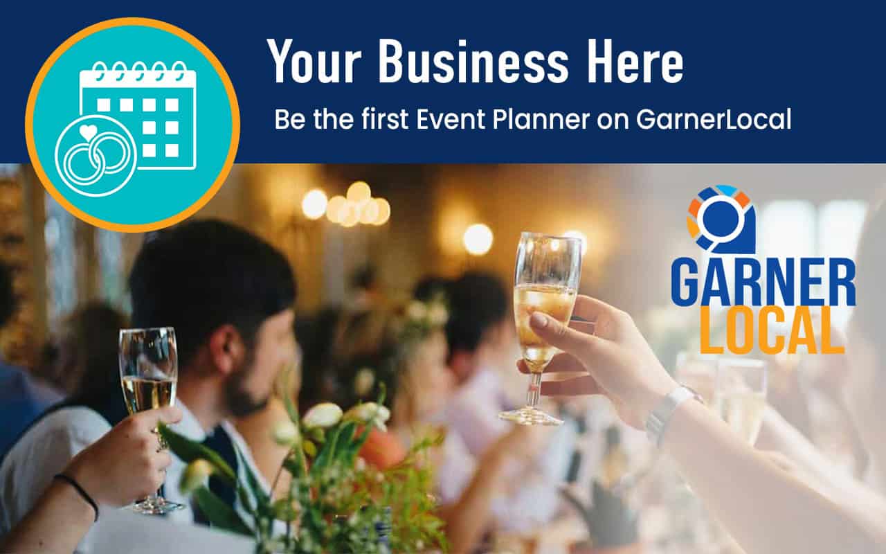 People celebrating with champagne at Garner Local event venue.